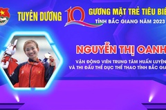 Nguyễn Thị Oanh lọt nhóm 10 Gương mặt trẻ tỉnh Bắc Giang tiêu biểu năm 2023