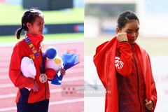 Ngọc Hoa tái hiện hình ảnh đầy cảm xúc của Hồng Lệ ở nội dung marathon nữ SEA Games 31