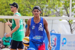 Hai tài năng trẻ Philippines tiếp tục tham dự giải Vô địch bóng chuyền bãi biển U21 Châu Á