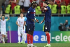 Nội bộ tuyển Pháp rối ren ngay trên sân trong trận thua Thụy Sĩ