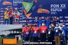 Điền kinh Indonesia khởi động ấn tượng trước SEA Games 31