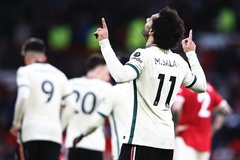 Salah sánh ngang thành tích ghi bàn liên tiếp của Ronaldo