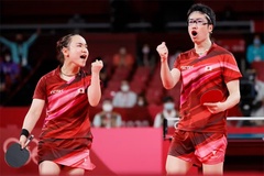 Đôi nam nữ Nhật phá thế thống trị của bóng bàn Trung Quốc tại Olympic