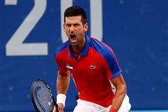 Kết quả tennis Olympic mới nhất: Djokovic gần hơn tới Golden Slam, Osaka thắng nhờ giao bóng