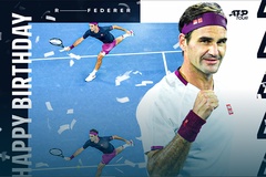 40 thống kê tennis nhân sinh nhật lần thứ 40 của Roger Federer