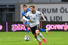 Werner bỏ lỡ pha ghi bàn gây sốc cho Đức ở vòng loại World Cup