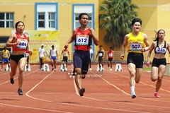 Ứng viên suất đặc cách điền kinh Olympic Paris 2024 Trần Thị Nhi Yến có HCV đầu tiên ở Cúp Tốc Độ 2024
