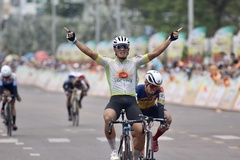 Cua-rơ nội thắng áp đảo chặng 10 giải đua xe đạp HTV Cup 2023