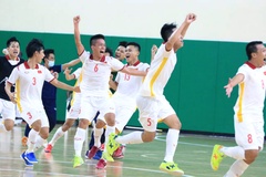 Chùm ảnh: Futsal Việt Nam vỡ òa niềm vui lần thứ hai lập kỳ tích dự World Cup 