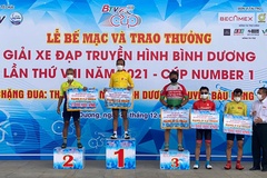 Kết thúc giải xe đạp truyền hình Bình Dương 2021: Sài Gòn Velo thắng lớn