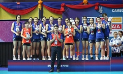 Bế mạc trao giải bóng chuyền nữ SEA Games 32: Người Thái duy trì sự thống trị