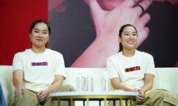 Chị em Trương Twins “lột xác và quậy hết nấc” trong buổi gặp mặt CĐV tại TP.Hồ Chí Minh