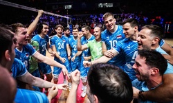 Bóng chuyền Slovenia gây sốc tại VNL 2025, biến đội tuyển Pháp thành cựu vương