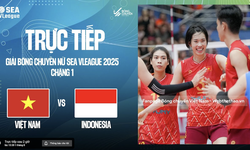 Link trực tiếp bóng chuyền nữ SEA V.League hôm nay 1/8: Việt Nam vs Indonesia