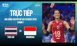 Link trực tiếp bóng chuyền nữ SEA V.League hôm nay 2/8: Thái Lan vs Indonesia