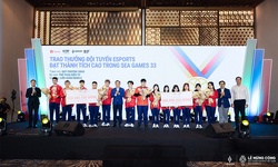 Garena Việt Nam trao tặng hơn 1 tỷ đồng cho các đội tuyển Esports đạt thành tích cao tại SEA Games 33