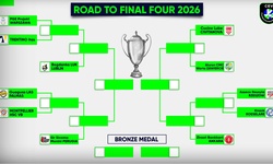 CEV Champions League nam xác định các cặp đấu Playoffs