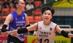 Hà Nội Tasco Auto thắng nghẹt thở 5 set, giữ vững mạch toàn thắng