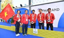 Võ Huỳnh Anh Khoa "mở hàng" HCV cho Việt Nam tại ASEAN Para Games 13