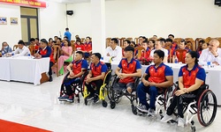 Tuyển bơi người khuyết tật Việt Nam không đặt nặng chỉ tiêu vàng ở PARA Games 12