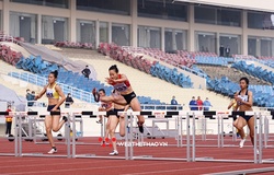 Người đẹp Mỹ Tiên vô địch chạy 100m rào quốc gia, vượt thông số HCV SEA Games 30