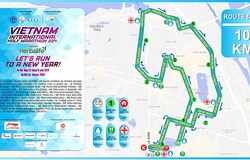 Đường chạy 10km chính thức của Giải Bán Marathon Quốc tế Việt Nam 2024 tài trợ bởi Herbalife