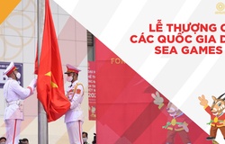 Lễ thượng cờ các quốc gia trang nghiêm trước ngày khai mạc SEA Games 31