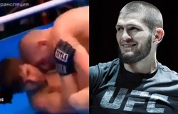 Video Khabib sử dụng đòn độc húc đầu khi mới thi đấu MMA