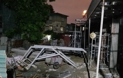 Giới bóng rổ Hà Nội sốc khi "Thánh địa" Y ngoài trời bị dỡ một phần