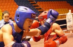 Những hình ảnh đẹp từ Vòng bán kết giải Muay VĐQG 2020 