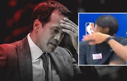 HLV Miami Heat bất ngờ bật khóc trong buổi họp báo