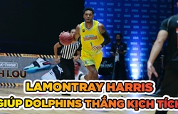 LaMontray Harris giúp Nha Trang Dolphins thắng trận kịch tính