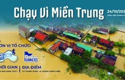 Cộng đồng chạy bộ kêu gọi ủng hộ vùng lũ miền Trung