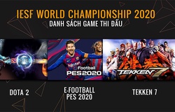 IeSF Esports World Championship 2020 chốt danh sách tuyển thủ Việt Nam