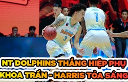 Khoa Trần cùng Lamontray Harris toả sáng, NT Dolphins chiến thắng DN Dragons