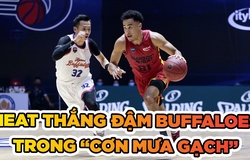 Hanoi Buffaloes ném gạch trong một ngày hưng phấn của Saigon Heat