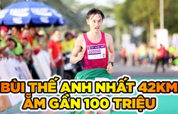 Đại úy Bùi Thế Anh ẵm gần 100 triệu đồng nhờ vô địch Mekong Delta Marathon 2020