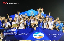 Vô địch V.League 2020 được thưởng bao nhiêu tiền?