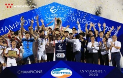 Viettel FC lên ngôi vô địch V.League 2020