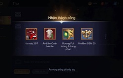 Nhận full tướng full skin Liên quân: Garena nói gì về lỗi game?