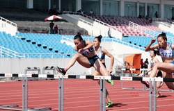 Người đẹp Vĩnh Long vô địch chạy 100m rào khi chỉ đấu 3 đối thủ