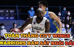 Toàn thắng Hochiminh City Wings, Thang Long Warriors bám sát ngôi đầu