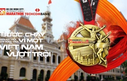 Techcombank Ho Chi Minh City International Marathon 2020 gây sốt với mẫu huy chương đẹp lạ