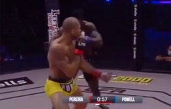 Kickboxer số 1 thế giới Alex Pereira đấm gục đối thủ sau 4 năm tái xuất sàn MMA