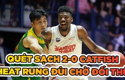 Quét sạch Cantho Catfish, Saigon Heat chờ đối thủ ở Chung kết