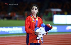 “Hot girl” giành HCĐ SEA Games 30 Mộng Mơ và hành trình gian nan trụ lại với hố nhảy xa