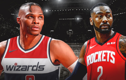 BOM TẤN: Russell Westbrook và John Wall đổi chỗ cho nhau