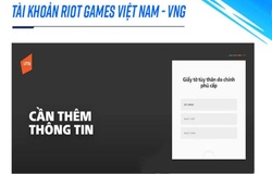 Đăng ký tài khoản Tốc Chiến: Người chơi cần có CMND