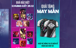 Nhận quà Liên Quân từ sự kiện AIC 2020 trận chung kết