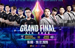 Kết quả AIC Liên quân 2020 hôm nay 20/12: Chung kết SGP vs MAD